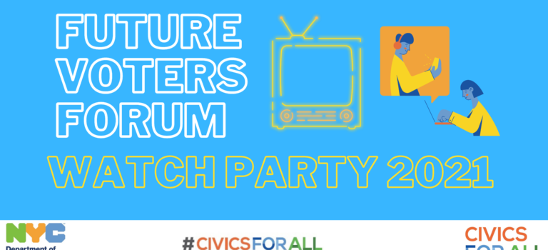 Future Voters Forum Watch Party 2021