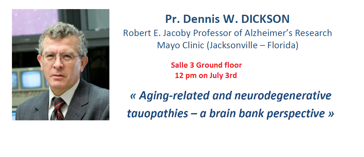 Pr. Dennis DICKSON Lunch & Learn