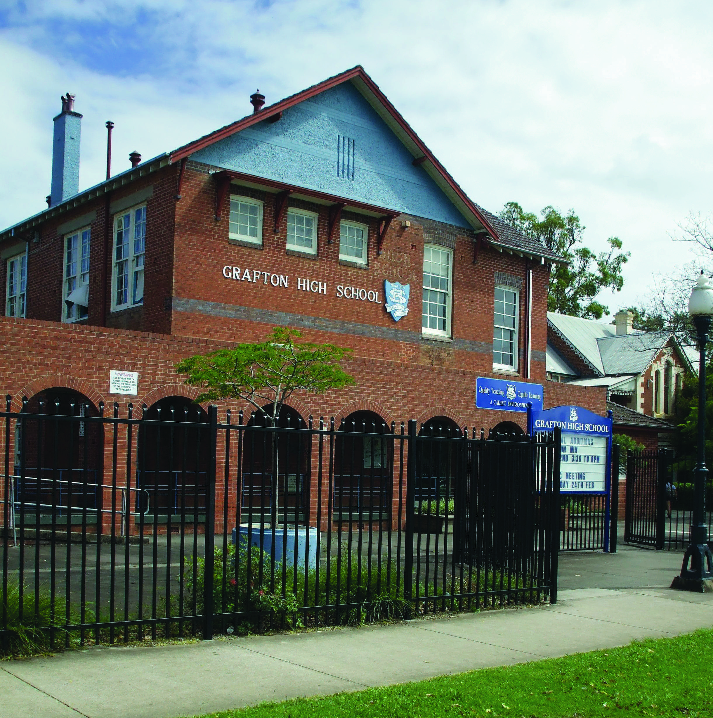 venue Grafton High School Fay Boyd's Fine Art School