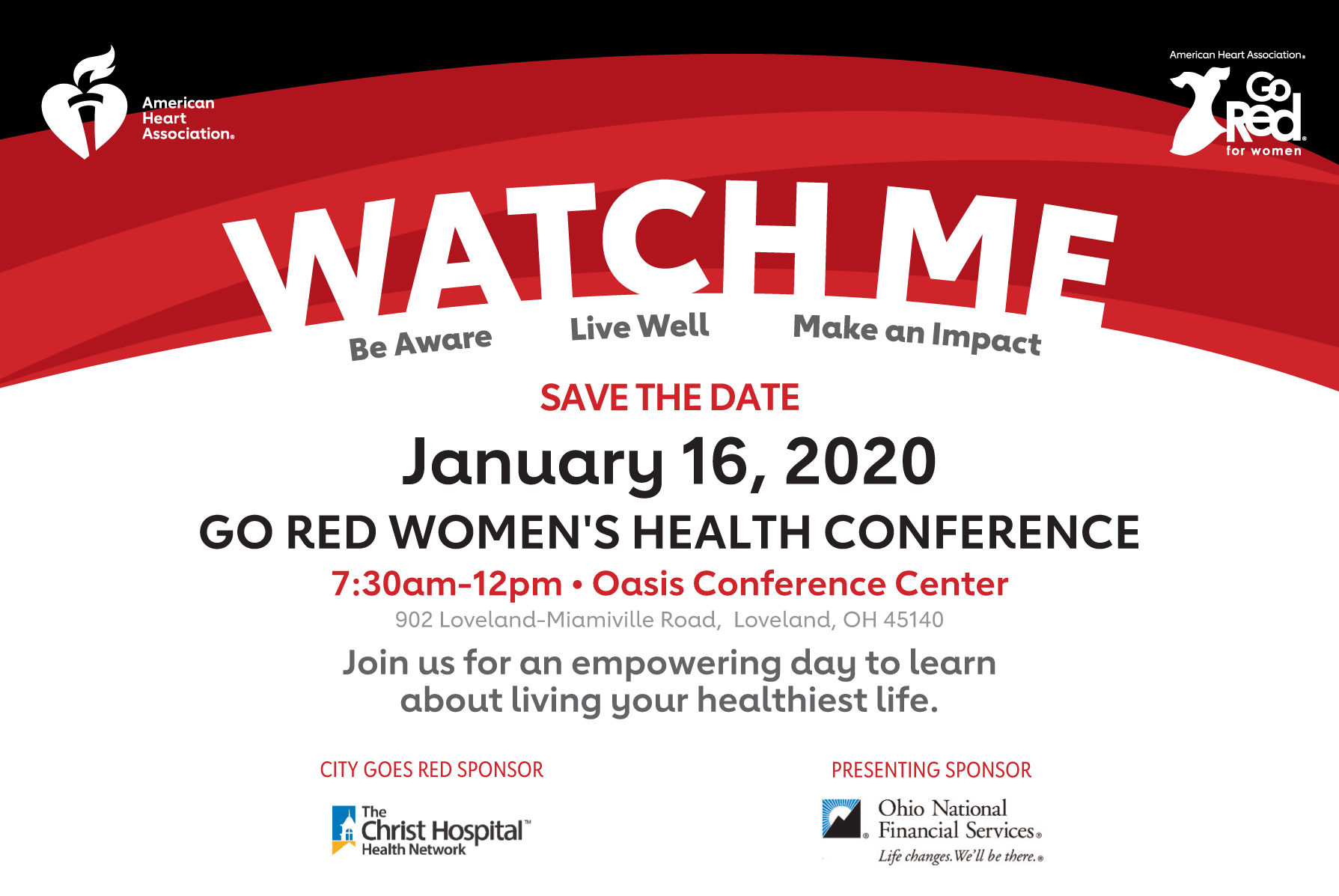 Go Red Women's Health Conference 2020 Go Red Cincinnati