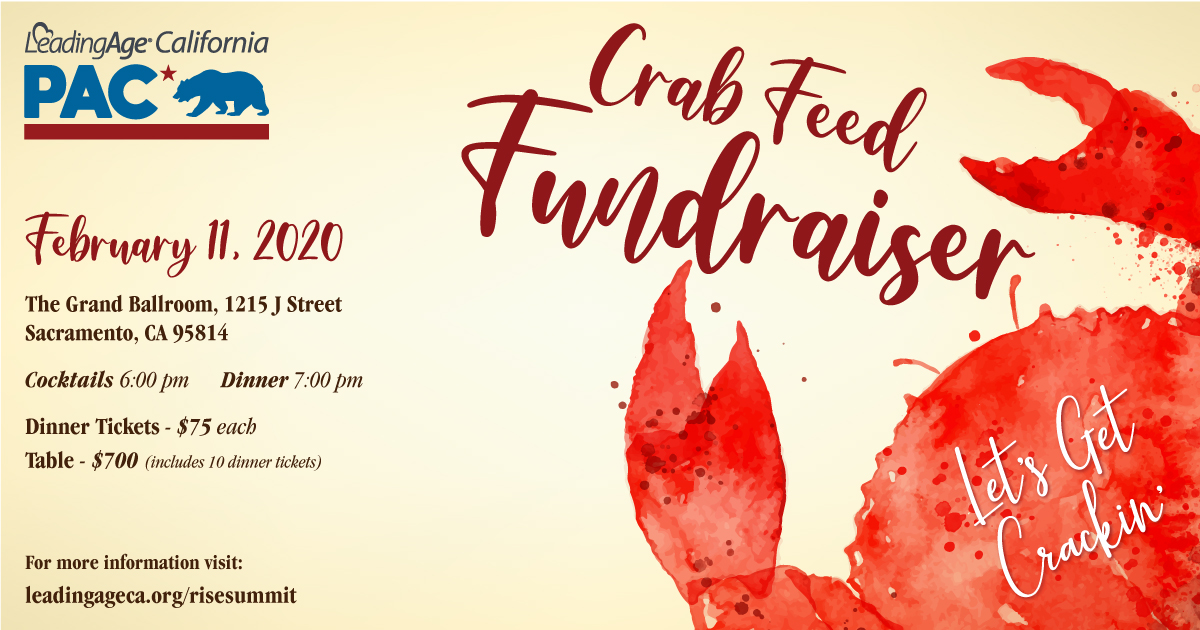 Crab Feed Fundraiser LeadingAge California