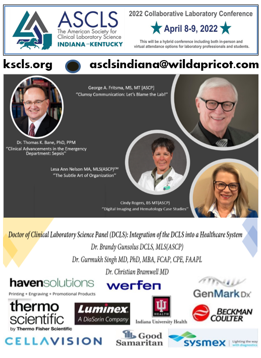 ASCLSIN / ASCLSKY 2022 Collaborative Laboratory Conference 2022